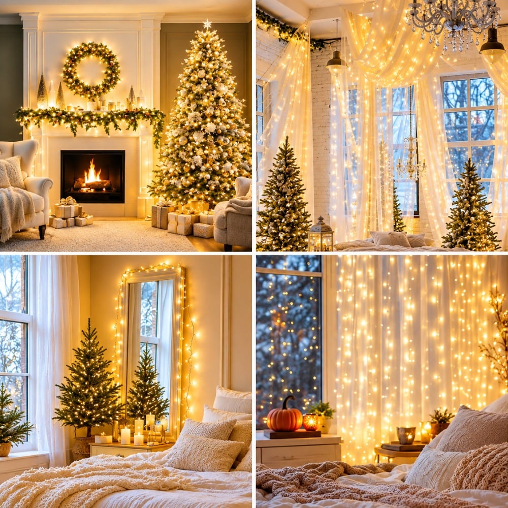 LUCES NAVIDEÑAS HADA ESPIGA 100 MT CON CONTROLADOR 2000 LED - 3