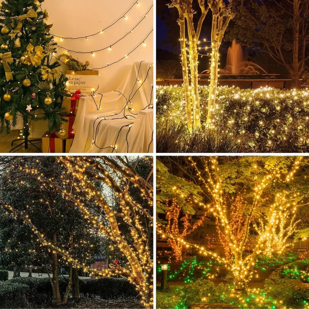 LUCES NAVIDEÑAS LINEALES 50 METROS 600 LED DECORACIÓN - 5