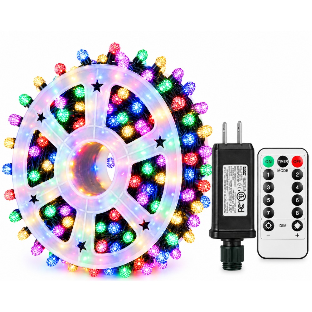 LUCES NAVIDEÑAS MODELO DIAMANTE 50 METROS 300 LED
MULTICOLOR - 2