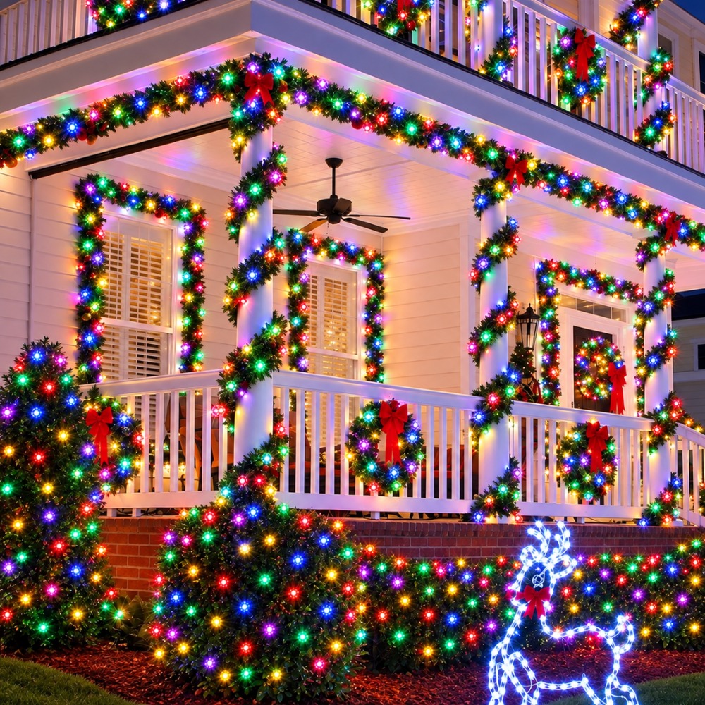LUCES NAVIDEÑAS MODELO DIAMANTE 50 METROS 300 LED
MULTICOLOR - 3