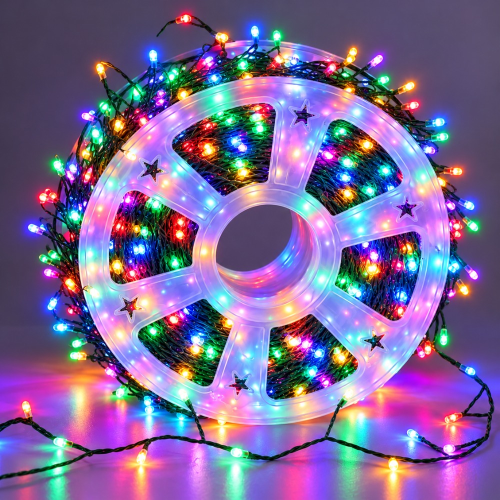 LUCES NAVIDEÑAS HADA ESPIGA 100M CONTROL 2000 LED
MULTICOLOR - 2
