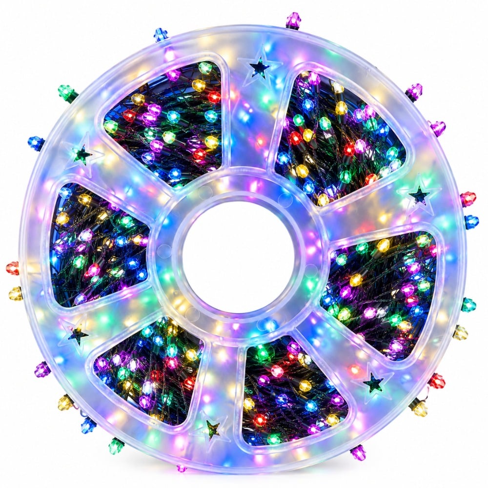 LUCES NAVIDEÑAS HADA ESPIGA 100M CONTROL 2000 LED
MULTICOLOR - 3