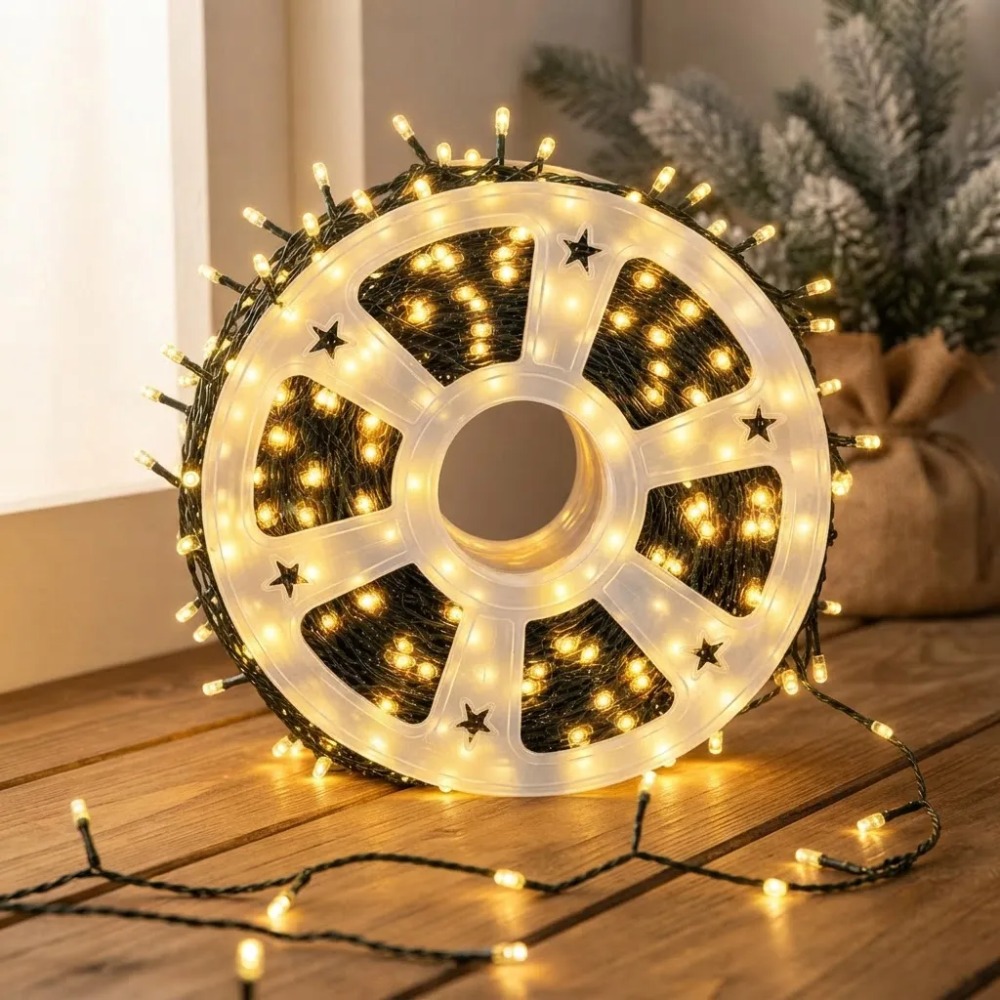 LUCES NAVIDEÑAS HADA ESPIGA 100M CONTROL MULTICOLOR 2000 LED - 2