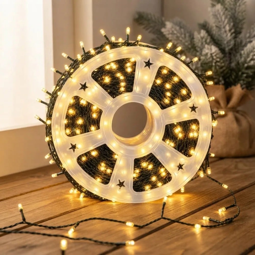 LUCES NAVIDEÑAS HADA ESPIGA 50M CONTROL REMOTO 1000 LED - 2