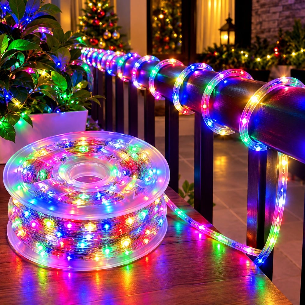 LUCES DE NAVIDAD MULTICOLOR 100 METROS 1000 LED 8 MODOS - 3