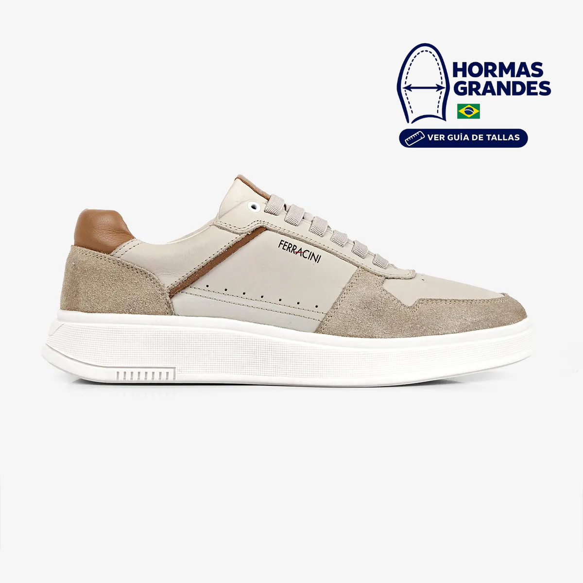 ZAPATILLAS URBANAS DE CUERO HOMBRE LOGAN 9316-678D - 1