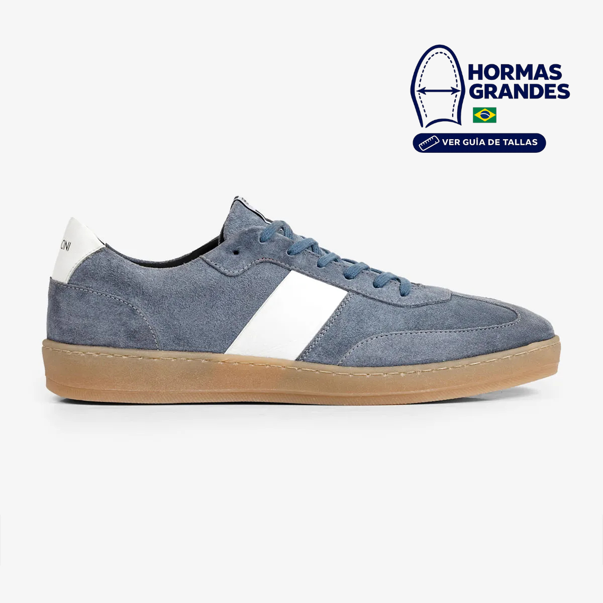 ZAPATILLAS URBANAS DE CUERO HOMBRE IBIZA 7583-710G - 1
