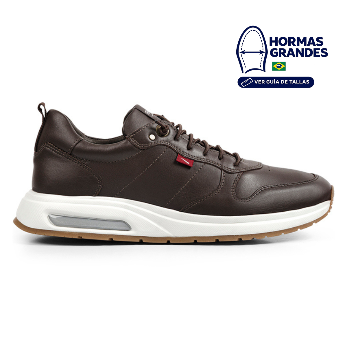 ZAPATILLAS URBANAS DE CUERO HOMBRE VYPER 9579-572D - 1