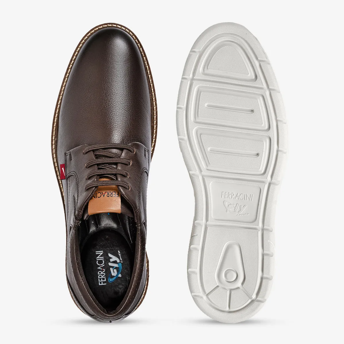 CASUAL DE CUERO HOMBRE FULL 4565-696I - 5