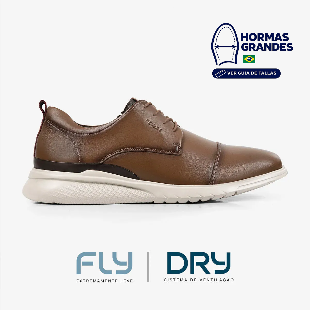 CASUAL DE CUERO HOMBRE GLOVER 3845-706I - 1