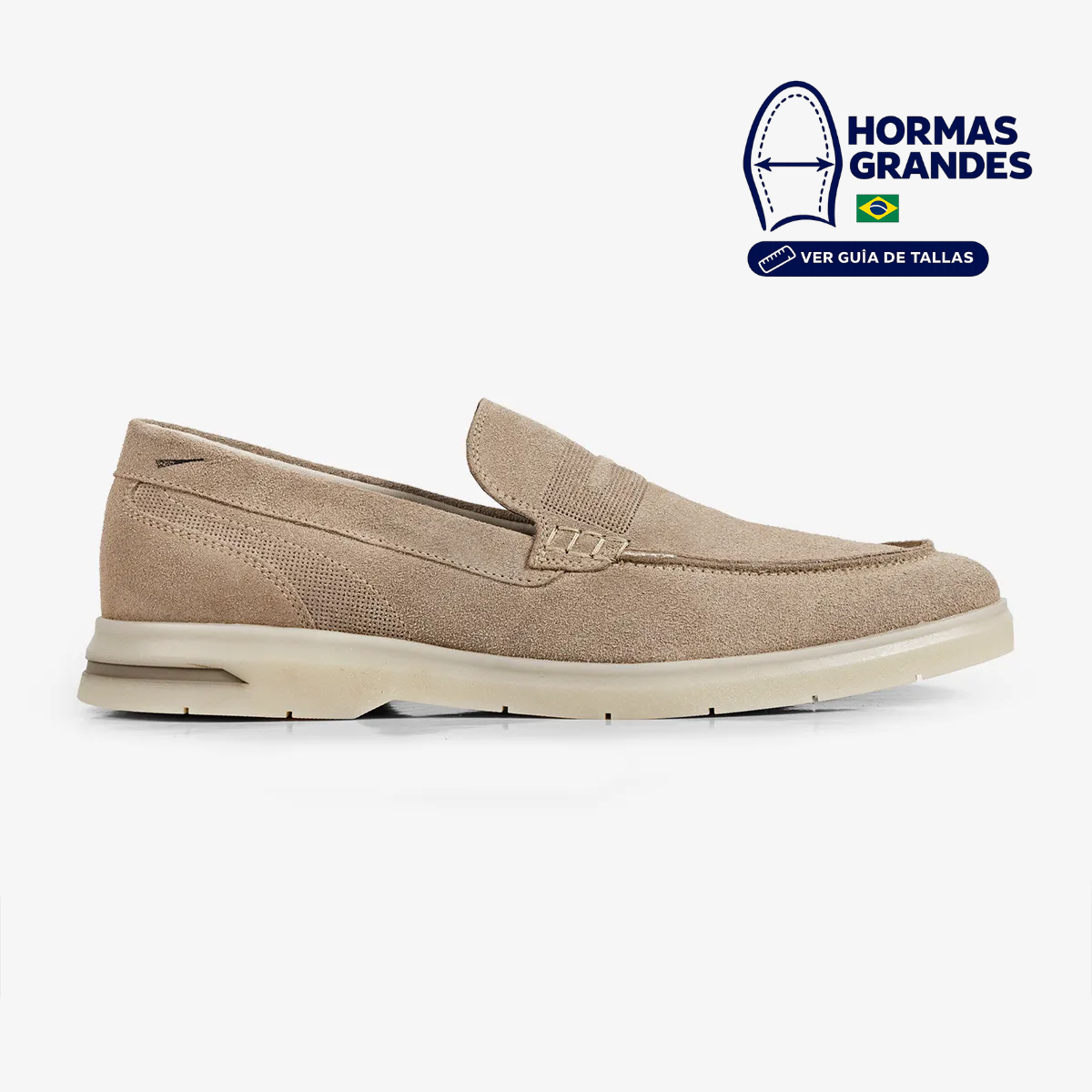 MOCASIN DE CUERO HOMBRE MALTA PLUS 4655-708B - 1