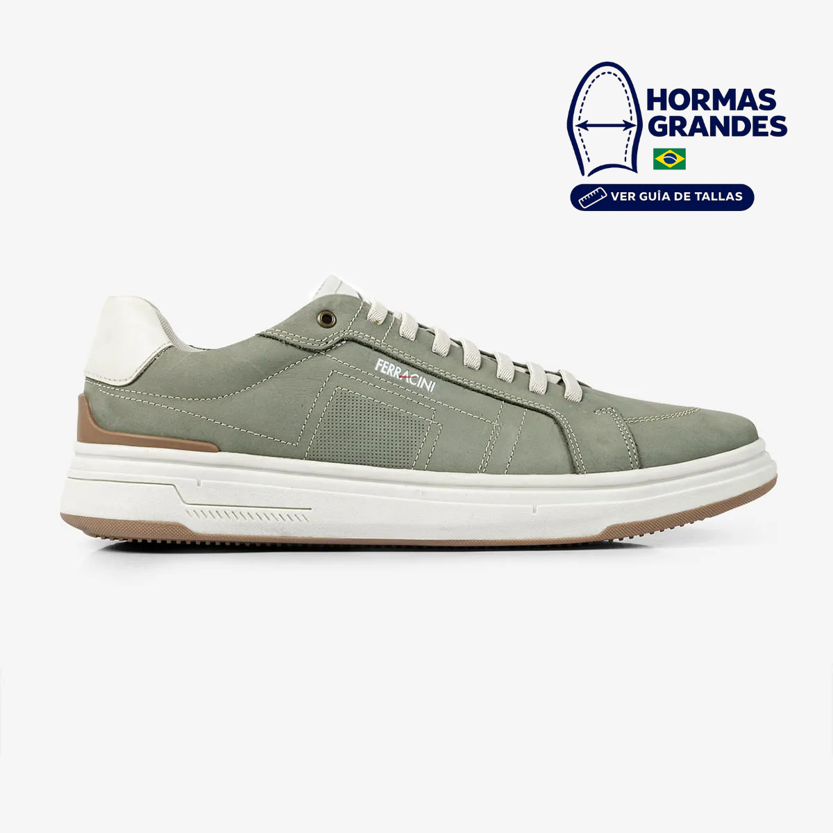 ZAPATILLAS URBANAS DE CUERO HOMBRE LOCKER 7161-683E - 1