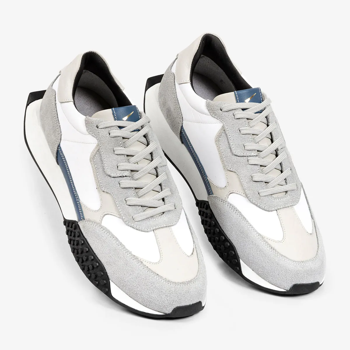 ZAPATILLAS URBANAS DE CUERO HOMBRE RACER 8529-693B - 4