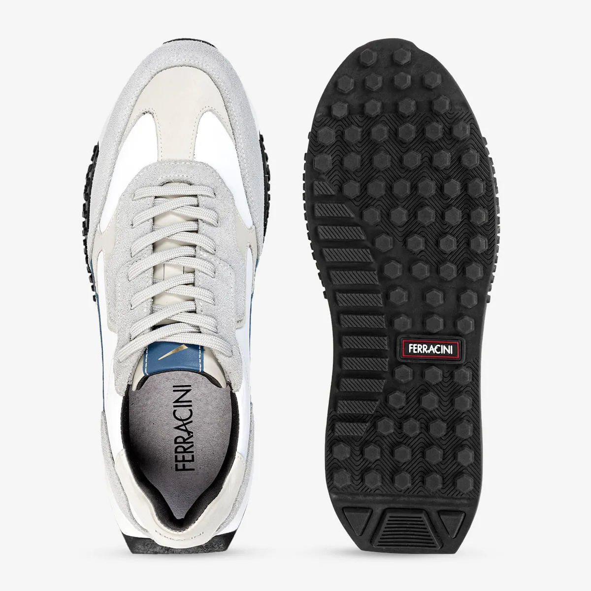 ZAPATILLAS URBANAS DE CUERO HOMBRE RACER 8529-693B - 5