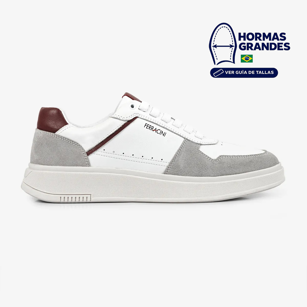 ZAPATILLAS URBANAS DE CUERO HOMBRE LOGAN 9316-678F - 1