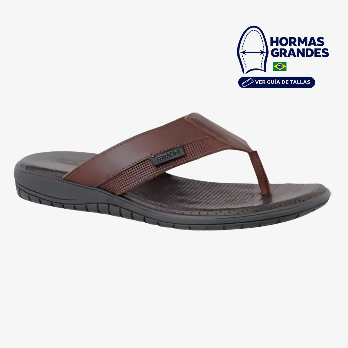 SANDALIAS DE CUERO HOMBRE LANCER 1201-576B - 1