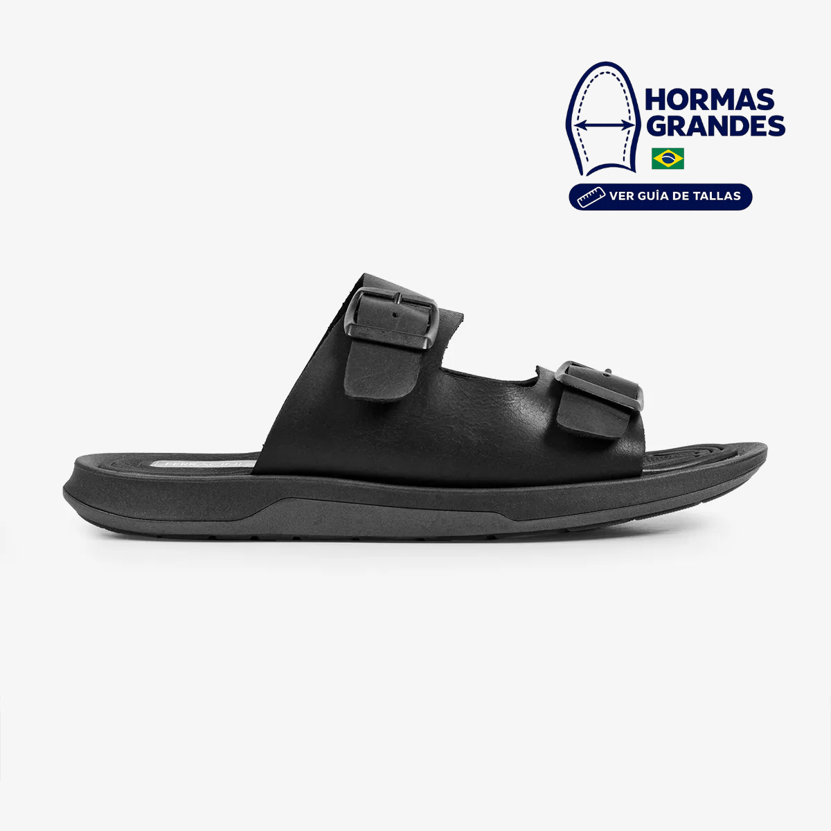 SANDALIAS DE CUERO HOMBRE DAKAR 1591-667A - 1
