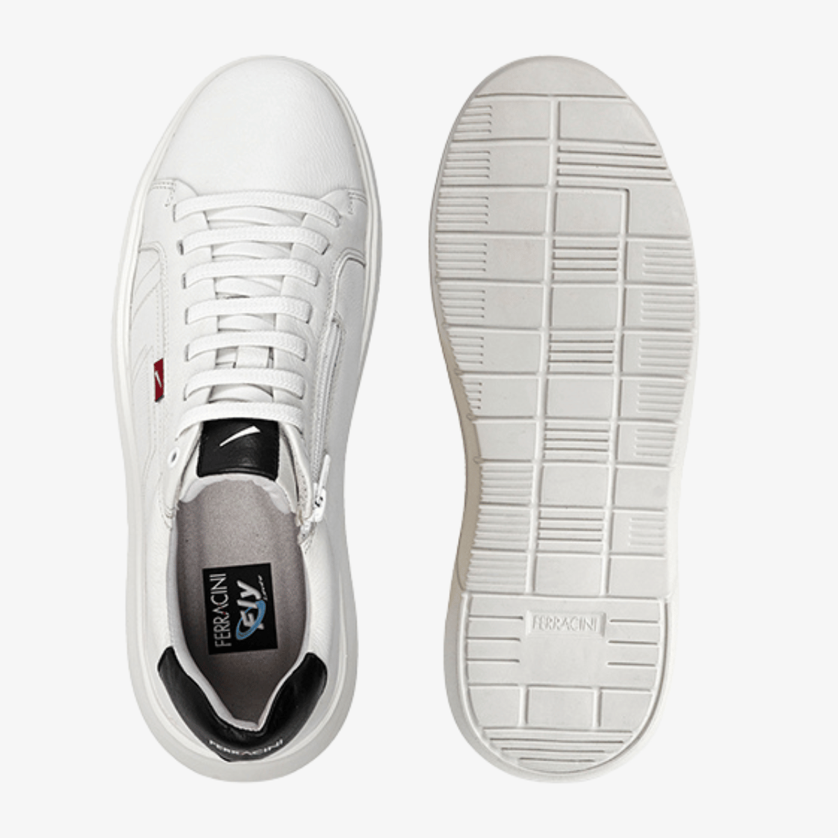 ZAPATILLA URBANA DE CUERO HOMBRE ENERGY BLANCO 8288-695C - 4