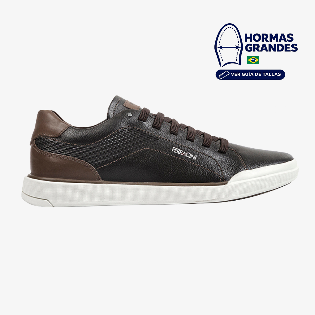 ZAPATILLA URBANA DE CUERO HOMBRE STAR CARBON 1063-617C - 1