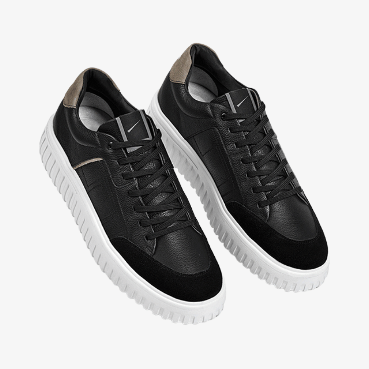 ZAPATILLA URBANA DE CUERO HOMBRE STILL NEGRO 8102-683A - 3
