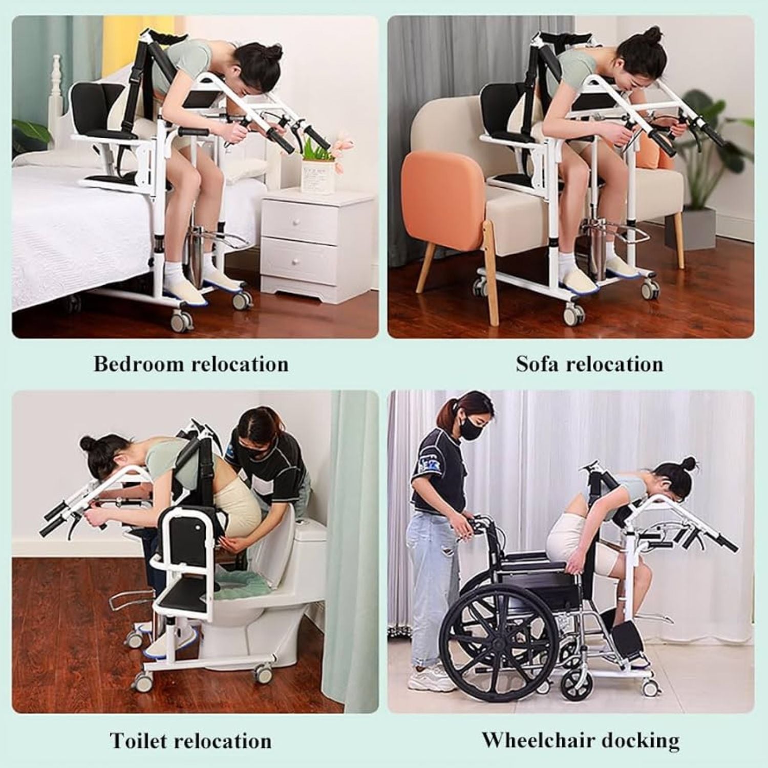 SILLA DE TRASLADO CON ELEVACION HIDRAULICA - 3