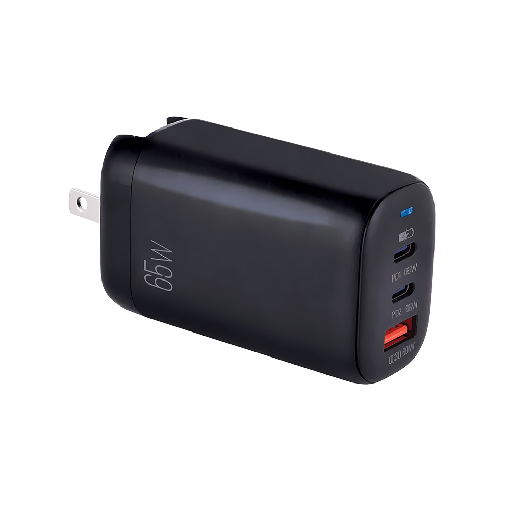 CARGADOR DUAL TIPO C - USB VOLTA P7 CARGA RAPIDA 65W - 5