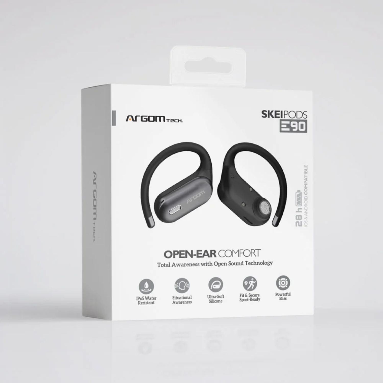 AUDÍFONOS SKEIPODS E90 ARGOMTECH - 5