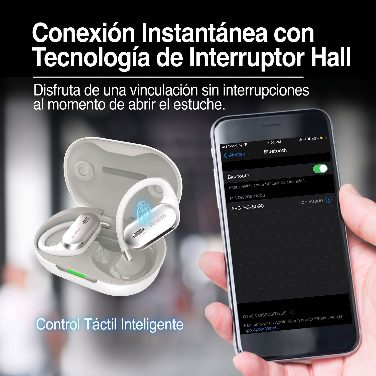 AUDÍFONOS SKEIPODS E90 ARGOMTECH - 5