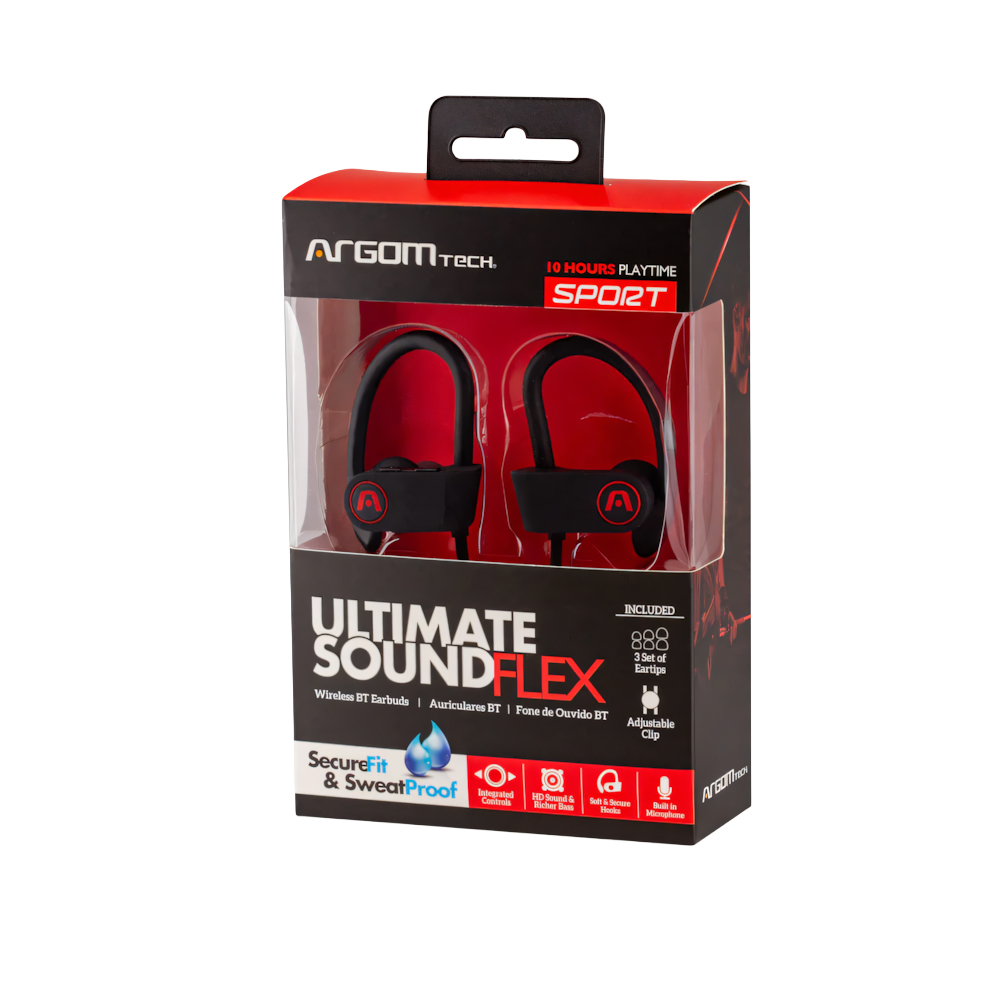 AUDÍFONOS BLUETOOTH DEPORTIVOS FLEX BT INALÁMBRICOS - 2