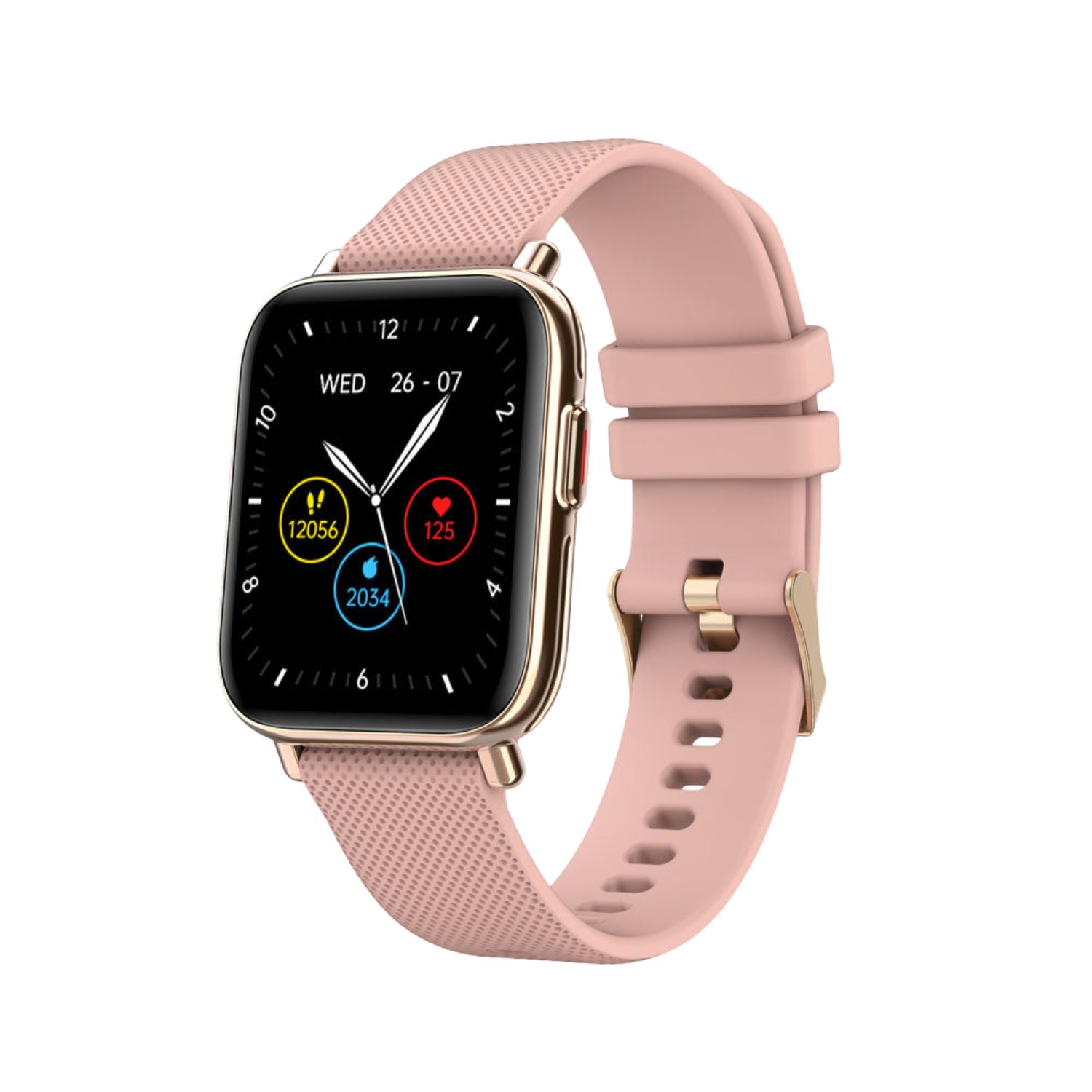 SMARTWATCH SKEIWATCH S50 + CORREA ADICIONAL IP68 ROSADO - 1