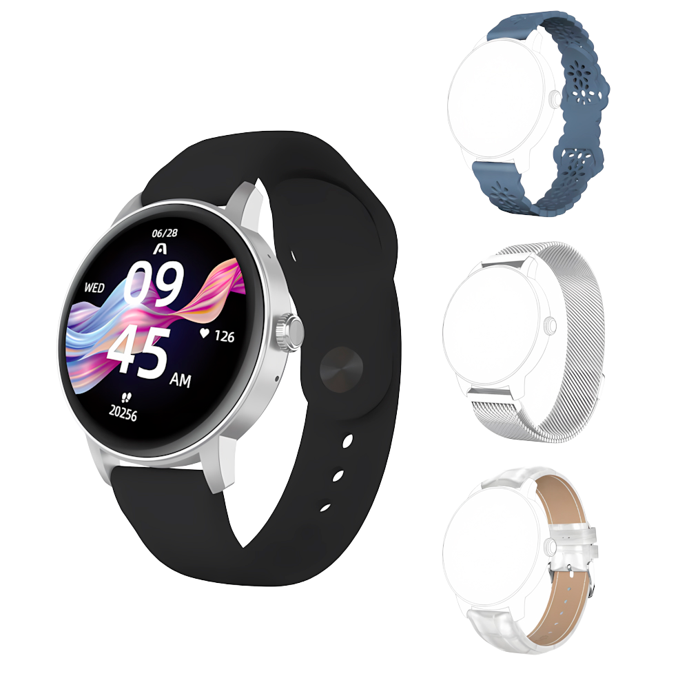 SMART WATCH ARGOM SKEIWATCH C30 PLATEADO - 1