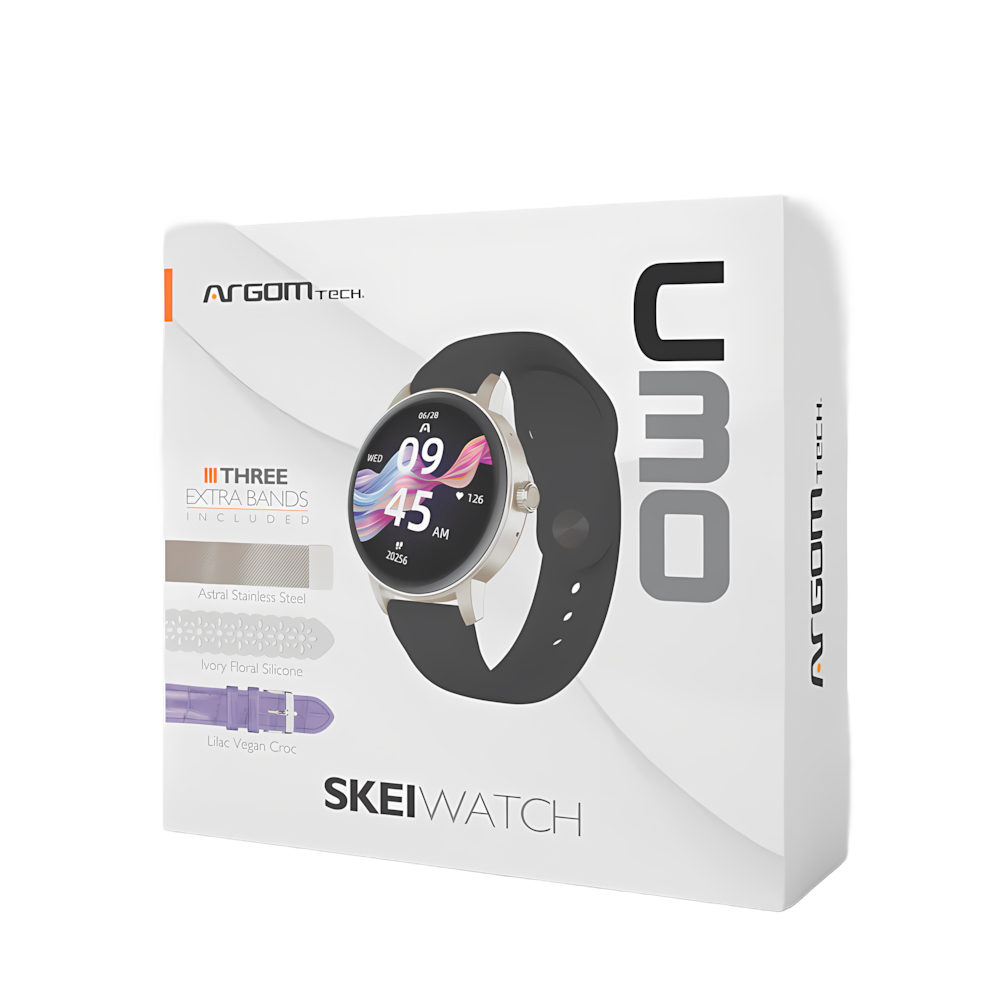 SMART WATCH ARGOM SKEIWATCH C30 BEIGE - 2