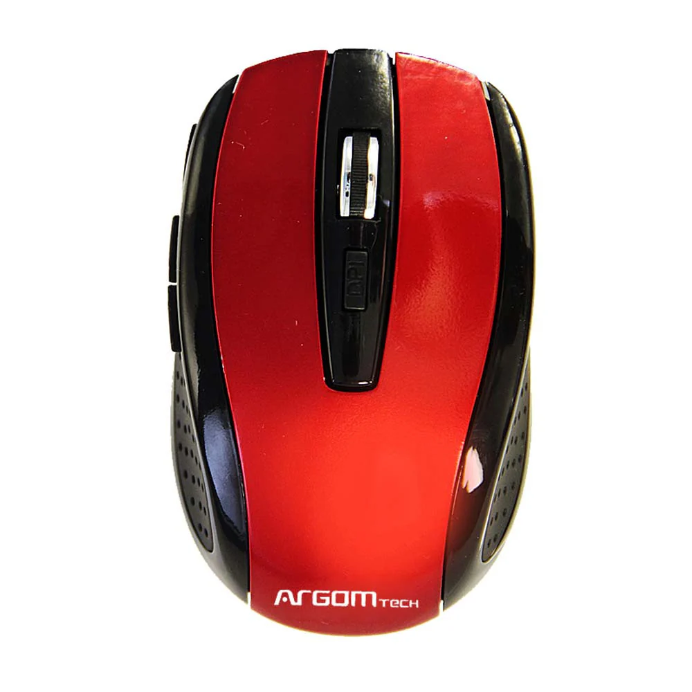 MOUSE INALAMBRICO MS32 ROJO - 2