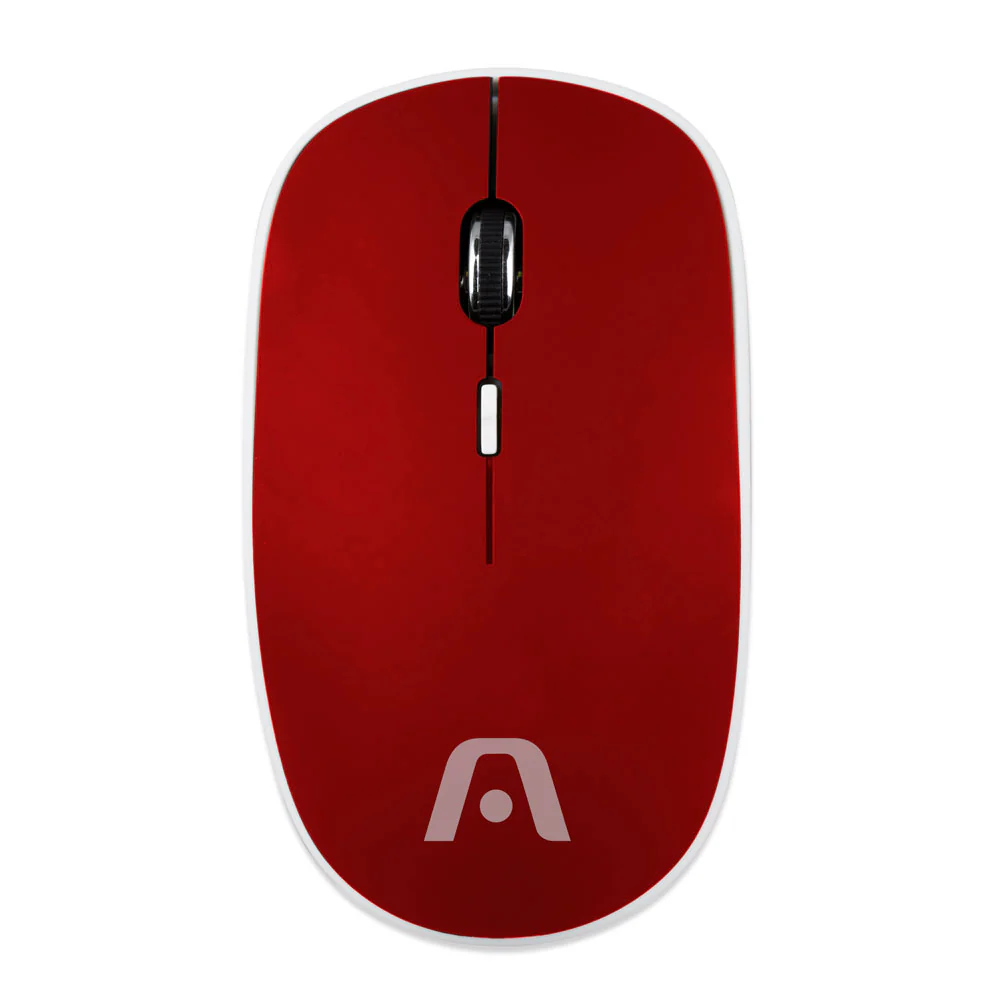 MOUSE INALÁMBRICO MS31 ROJO - 1