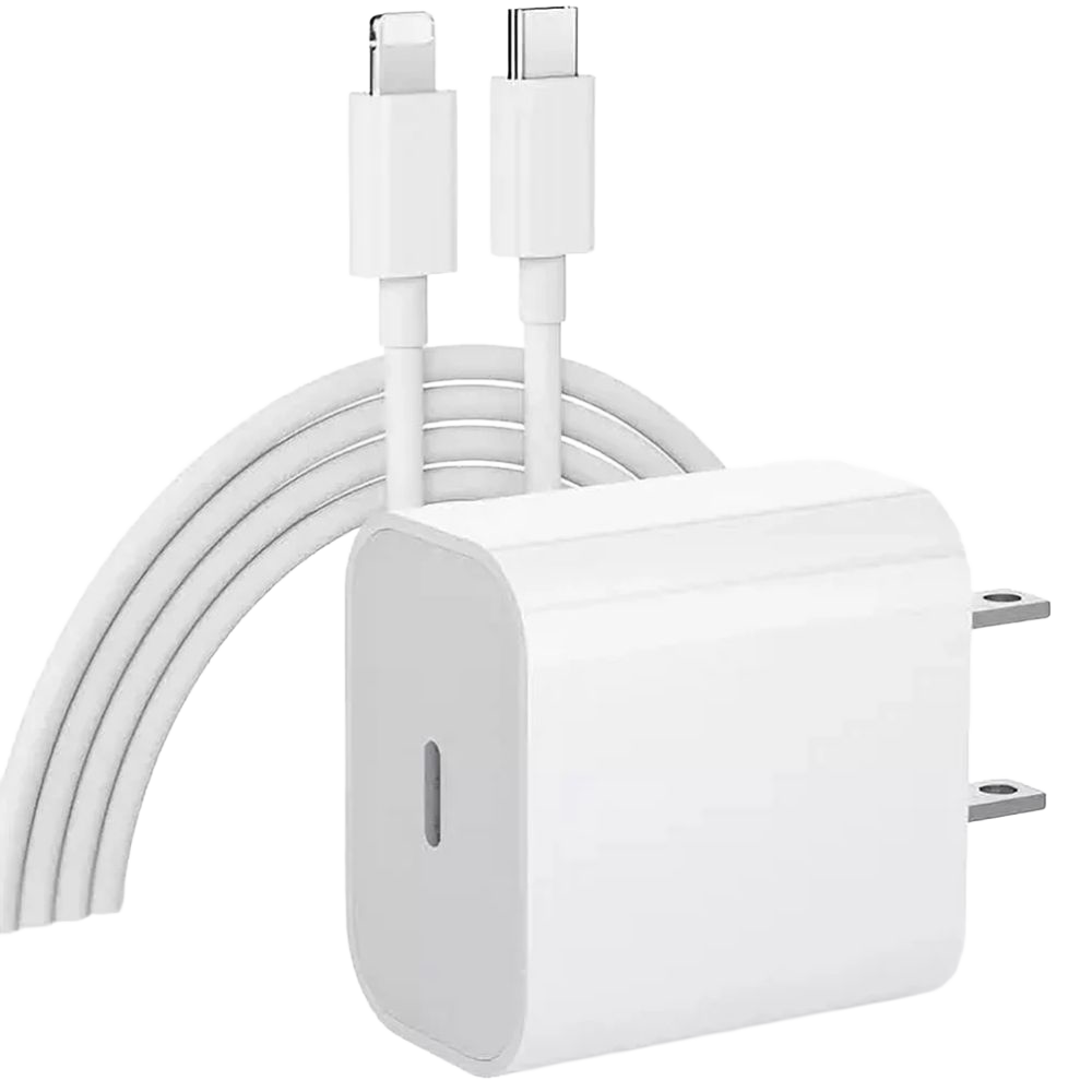 CARGADOR PARA IPHONE DE 20W + CABLE USB-C - 3