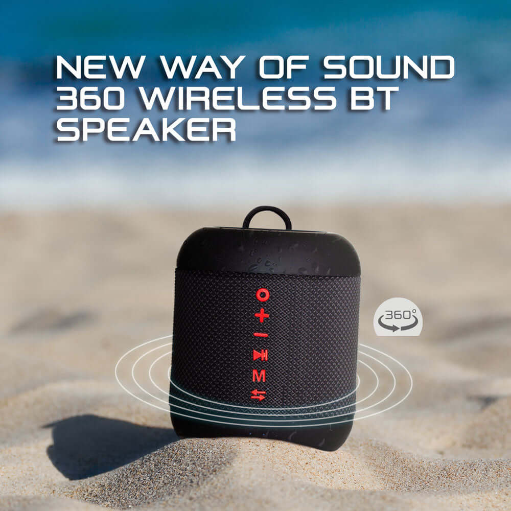 PARLANTE BLUETOOTH ARGOMTECH BOOGIEBOOM 5W IMPERMEABLE IPX7 - 6