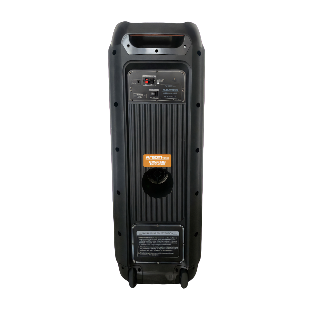 PARLANTE RAVE 100 CON LUZ LED TWS - 2