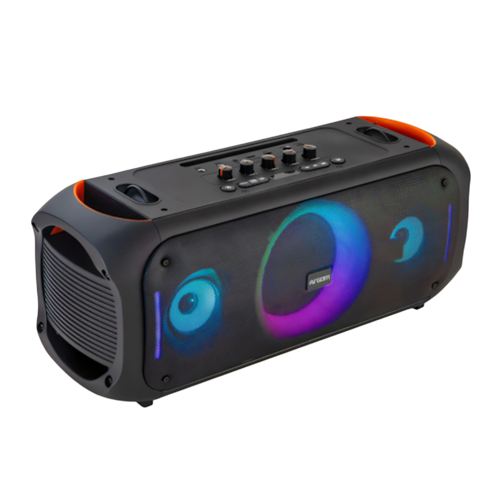 PARLANTE ARGOMTECH RAVE 75 PREMIUM 1500W LUCES LED KARAOKE - 1
