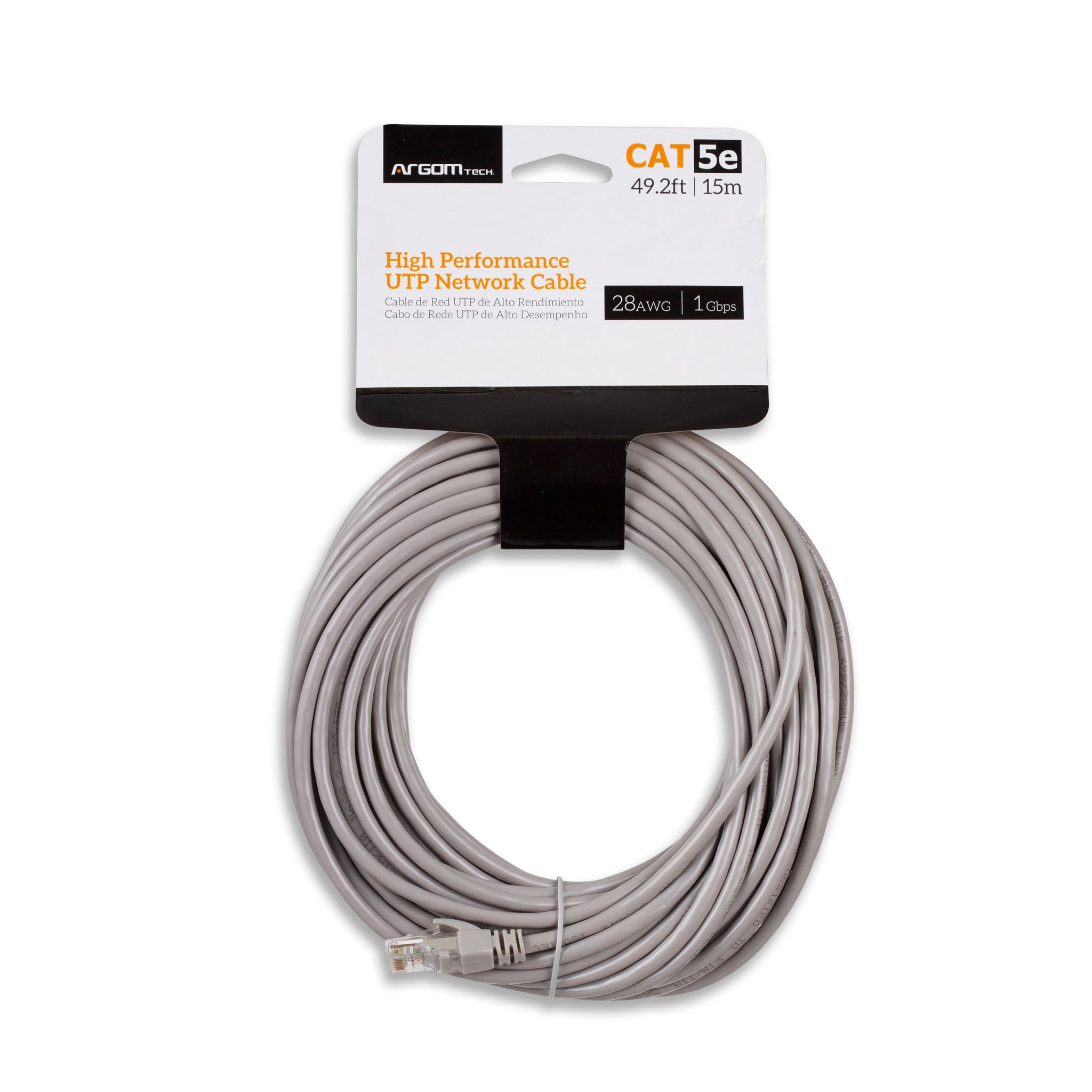 CABLE DE RED CAT5E 15M GRIS - 2