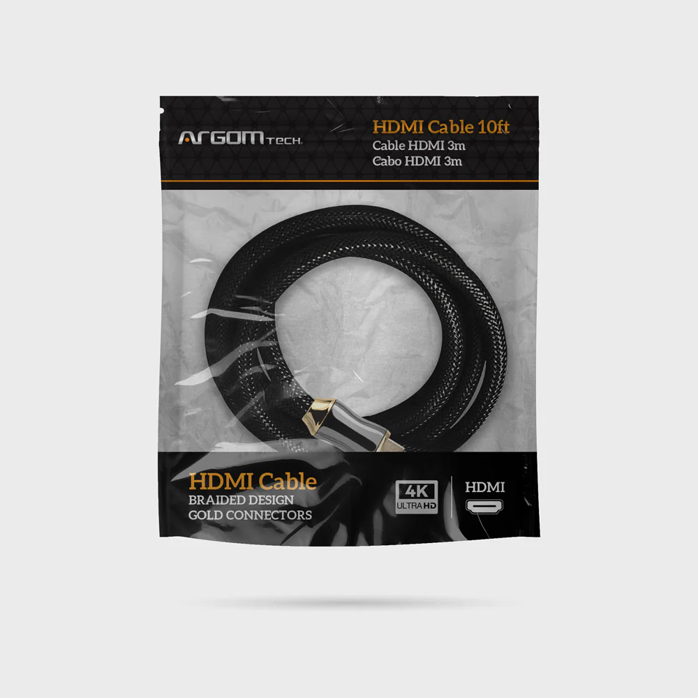 CABLE HDMI A HDMI TRENZADO M/M 3 M - 3