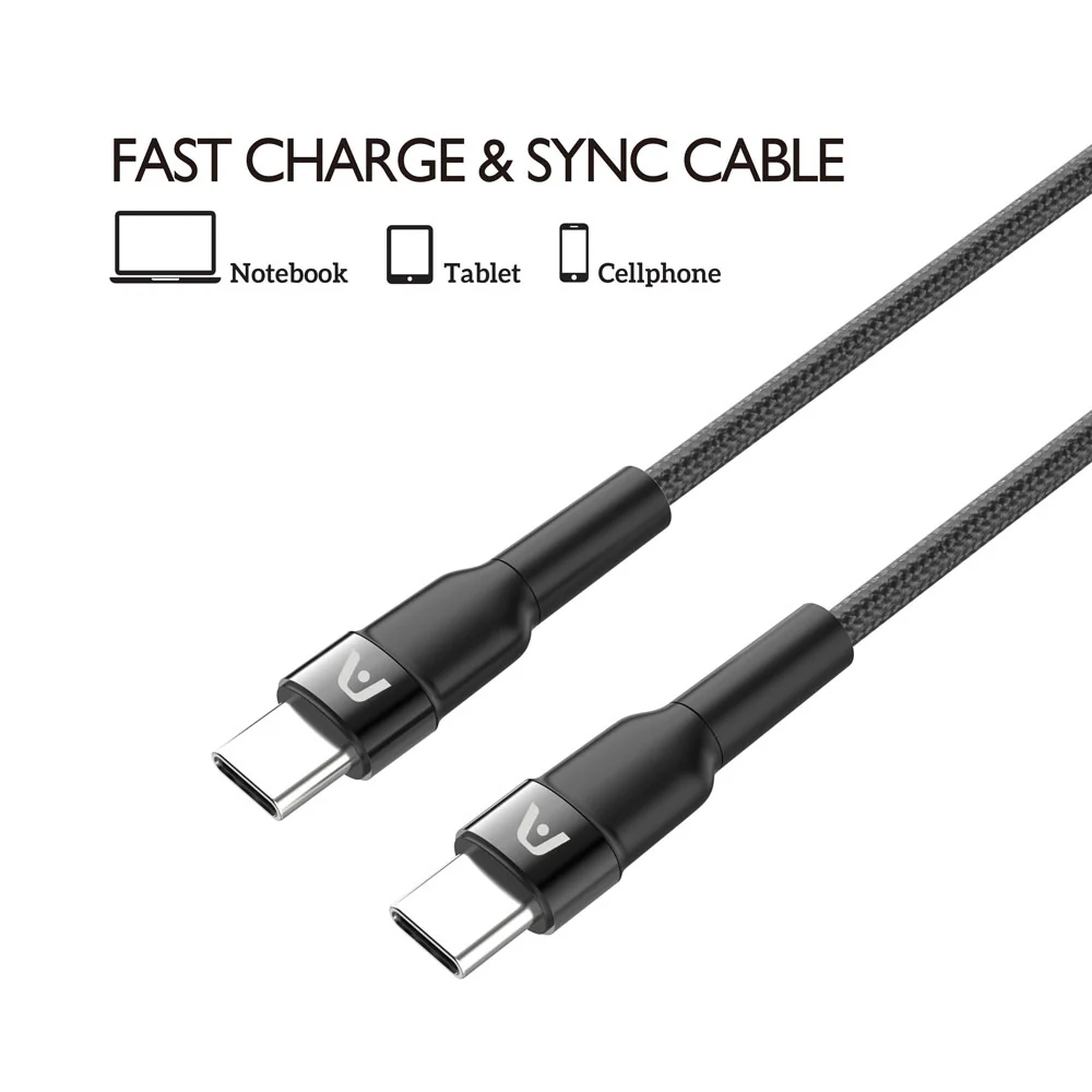 CABLE DURA SPEED 65 W TIPO-C A TIPO-C 1.8 M - 3