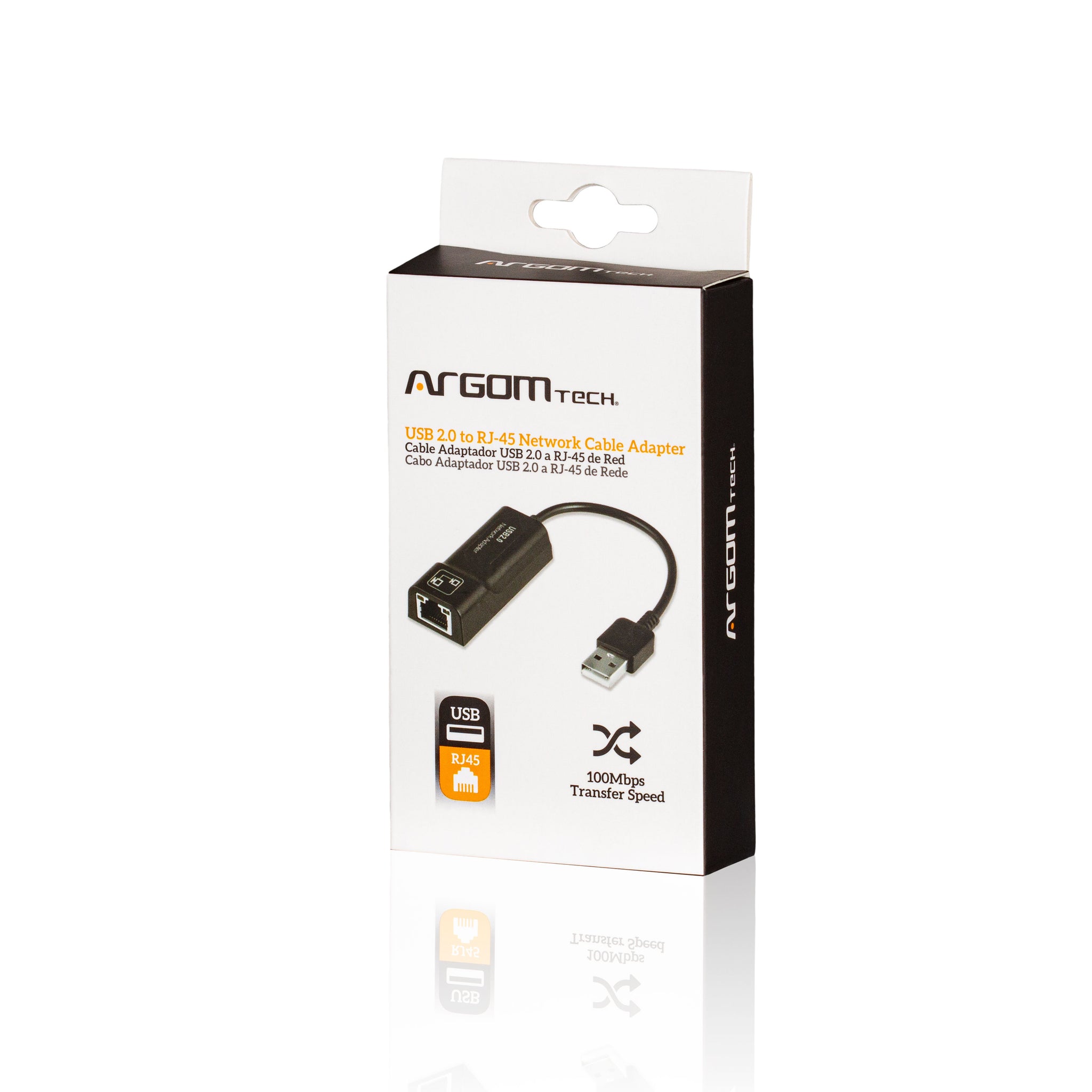 CABLE ADAPTADOR USB 2.0 A RJ45 15 CM - 2
