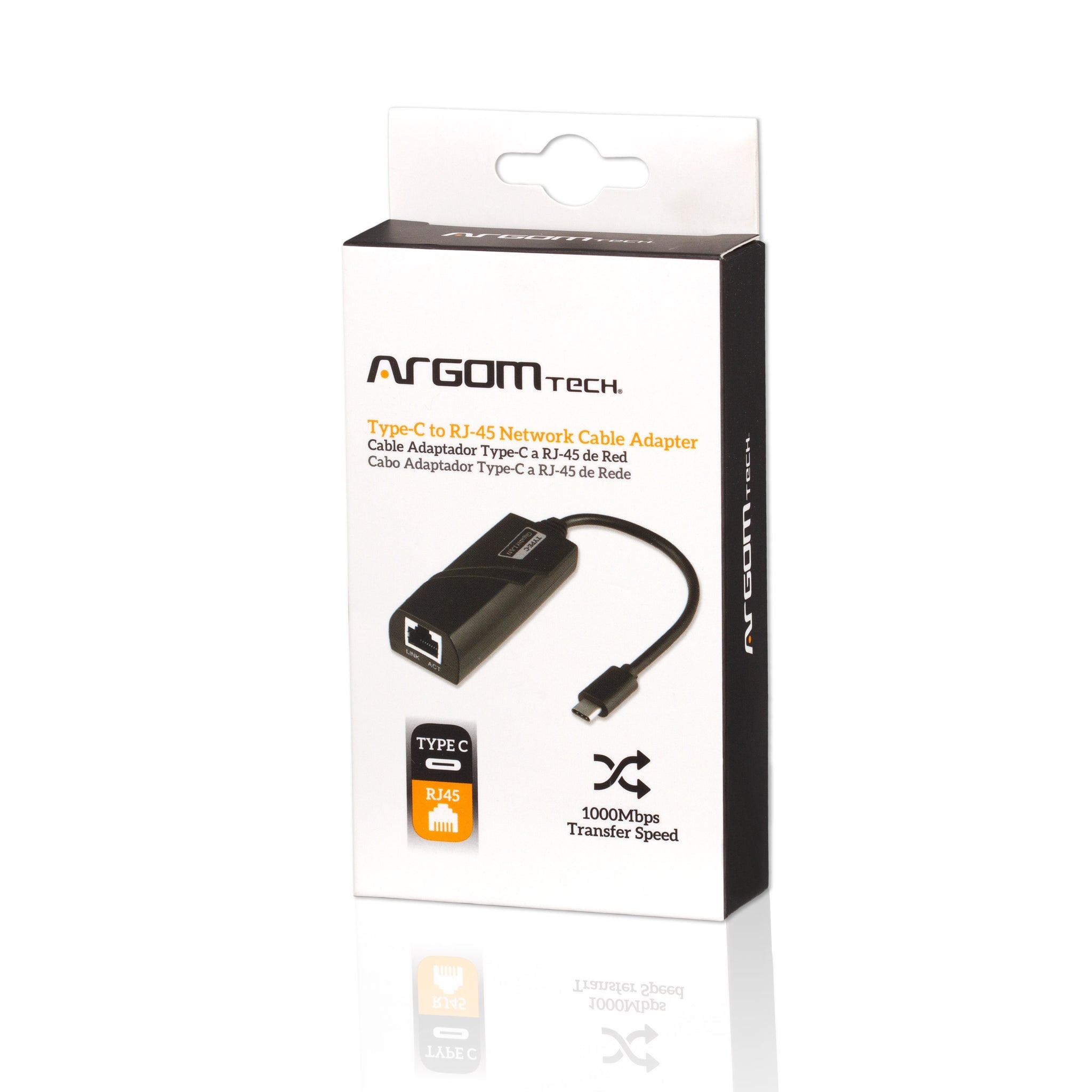 CABLE ADAPTADOR TIPO C A GB RJ45 15 CM - 2