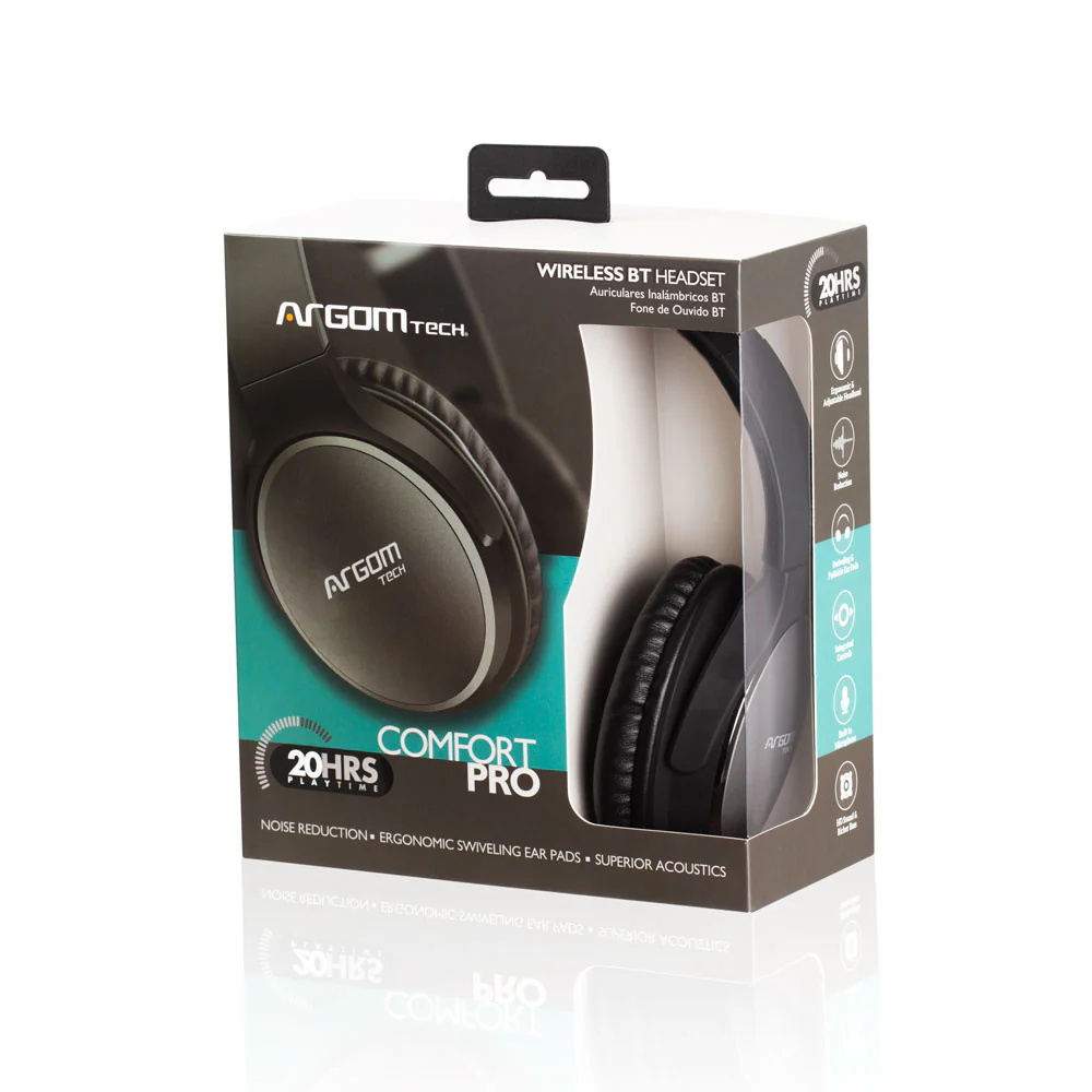 AUDÍFONOS BLUETOOTH ARGOM COMFORT PRO - 6