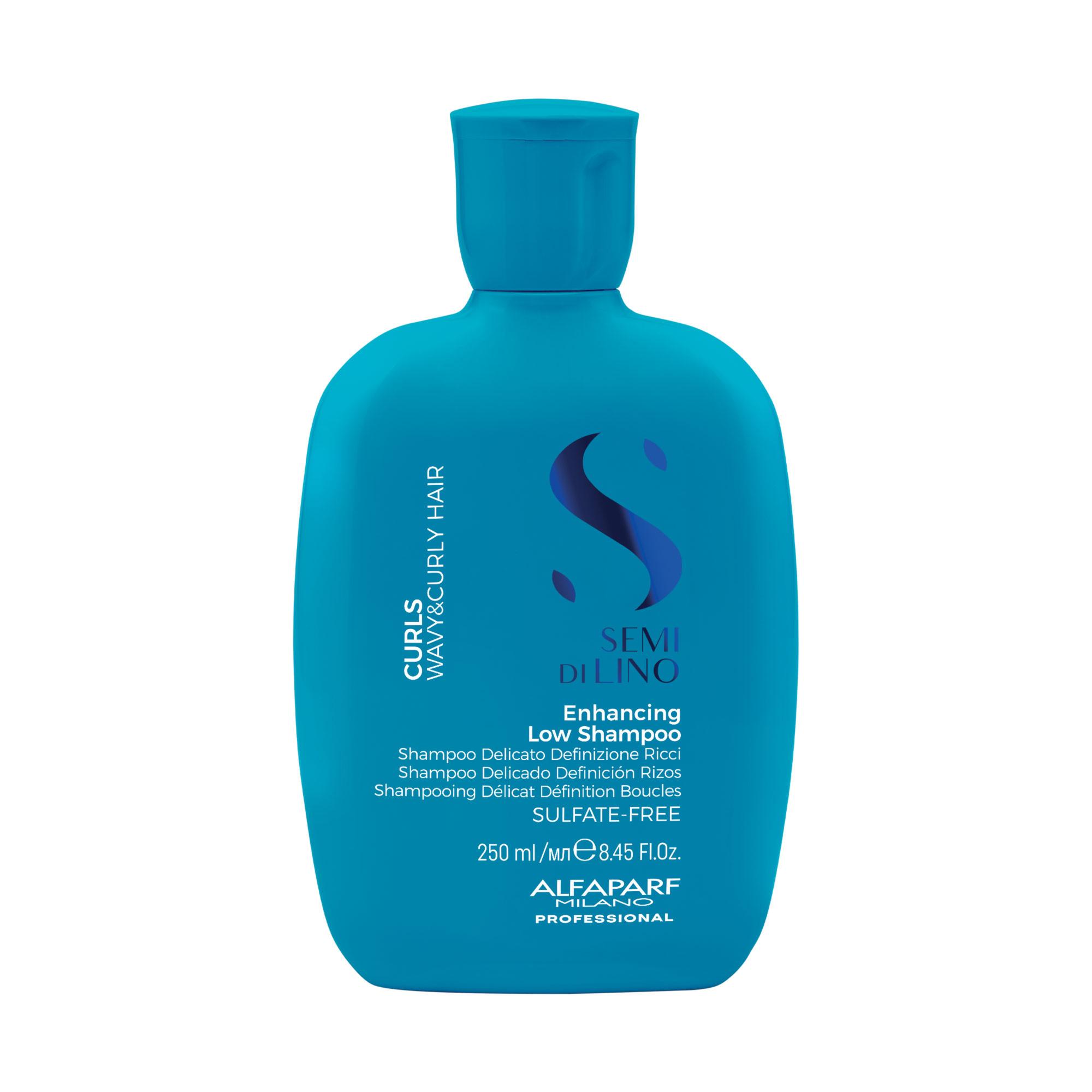 ALFAPARF SEMI DI LINO CURLS ENHANCING SHAMPOO 250ML - 1
