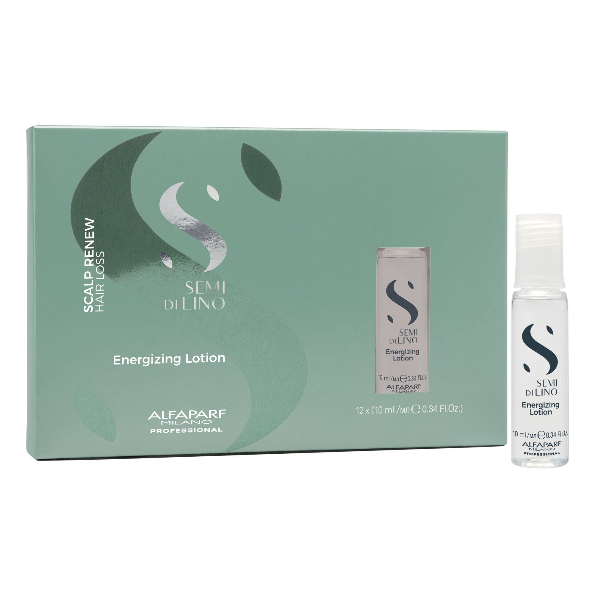 ALFAPARF SEMI DI LINO ENERGIZING LOTION 12 UNID X 10ML - 1