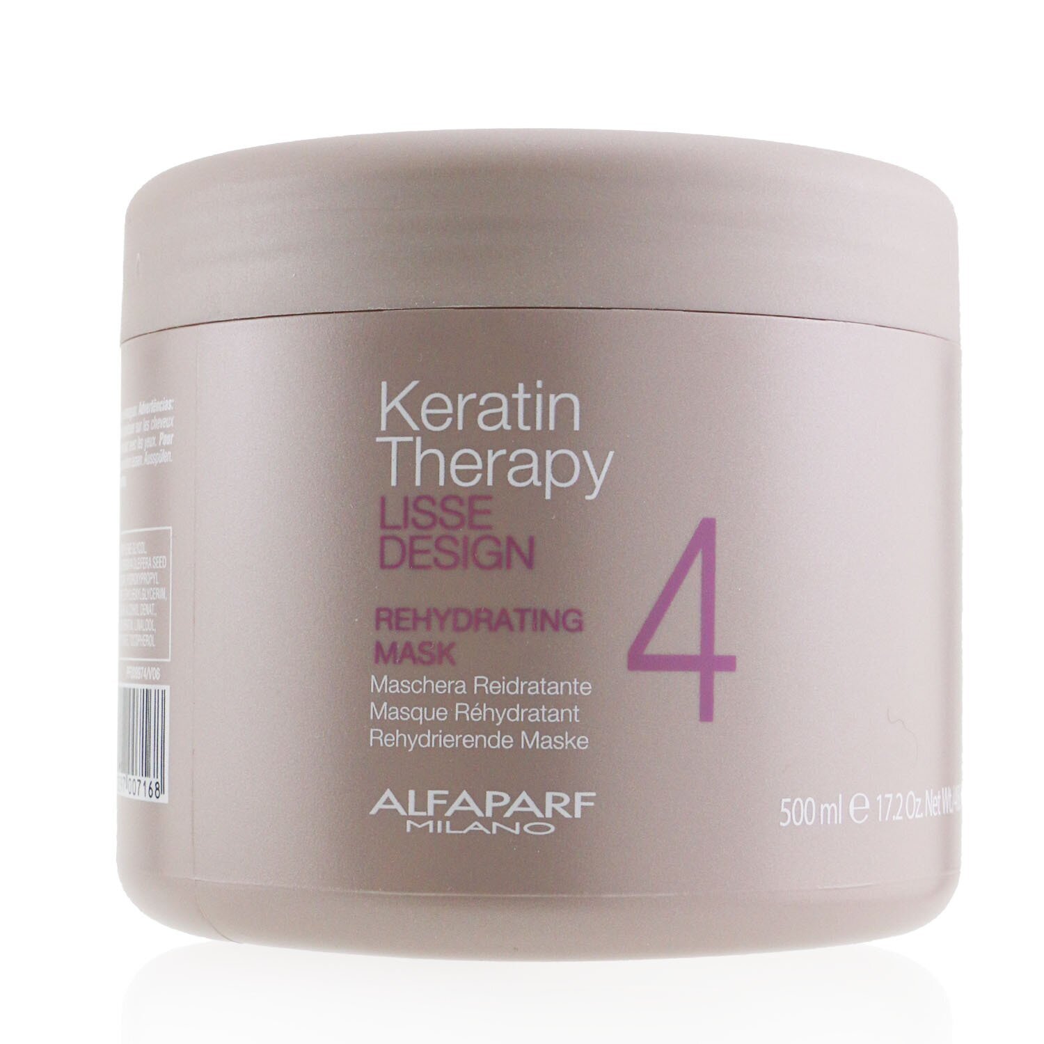 ALFAPARF KERATIN THERAPY - LISSE DESIGN REHYDRATING FINISHING MASK 500 ML - 1