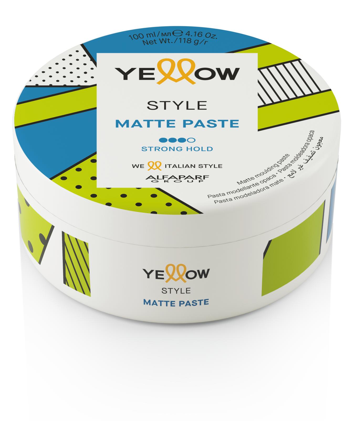 YELLOW MATTE PASTE CERA 100ML - 1