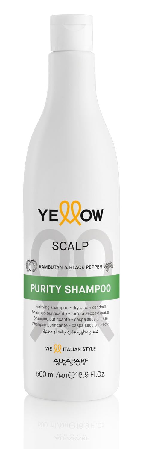 YELLOW SHAMPOO SCALP PURITY 500ML - 1