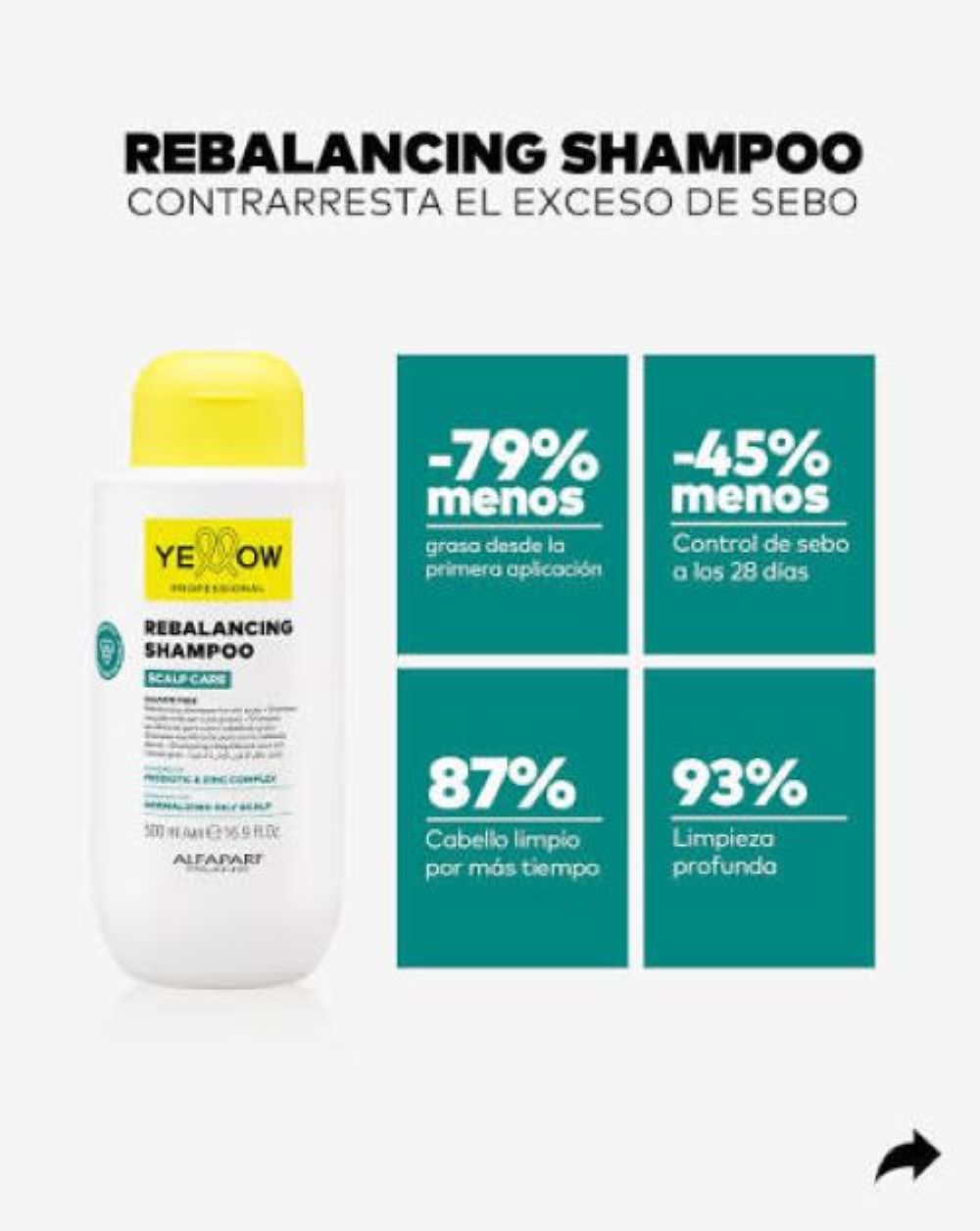 YELLOW SHAMPOO SCALP REBALANCING 500ML - 3